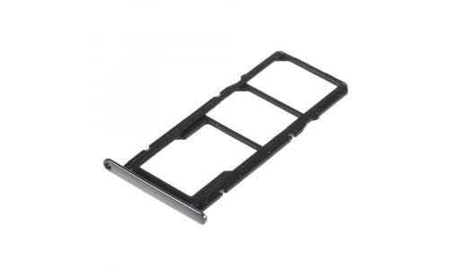 Tiroir carte SIM pour Huawei Y6-2018 Dual SIM noir