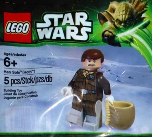 Figurine exclusive LEGO Star Wars Han Solo Hoth Promo 2013