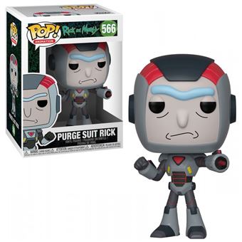 Rick et Morty - Figurine POP! Purge Suit Rick 9 cm