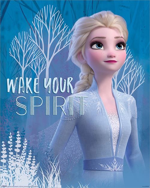 Frozen 2 Mini Poster 40 x 50 cm Wake Your Spirit Elsa