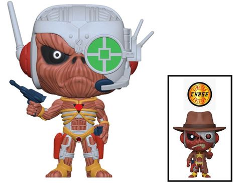 Figurine Funko Pop! - N°248 - Iron Maiden - Eddie- Somewhere In Time W/chase
