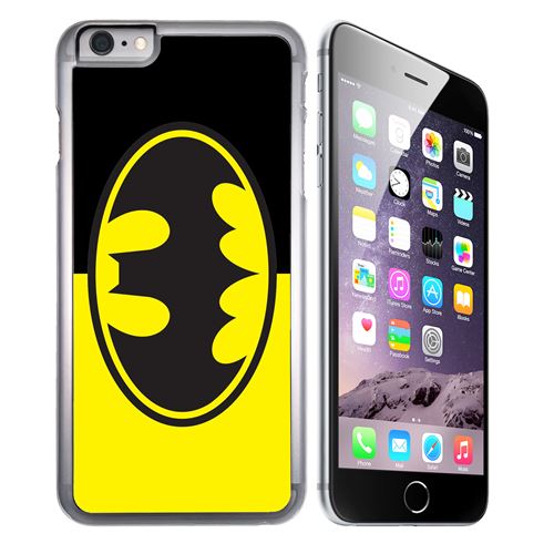 Coque pour iPhone 7 batman logo classic jaune noir
