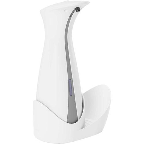 UMBRA Distributeur à savon liquide avec porte-éponge 250ml OTTO Blanc