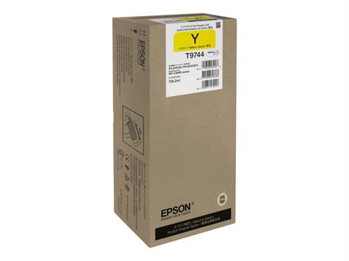Epson T9744 - taille XXL - jaune - originale - cartouche d'encre