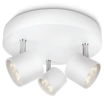 Philips Plafonnier LED myLiving Star 3 x 4,5 W Blanc 562433116 - 1