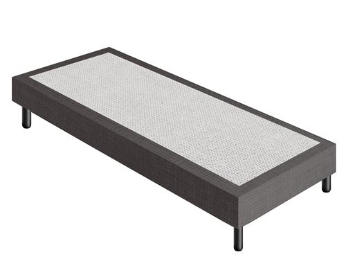 Matelas 80x200 à ressorts ensachés indépendant à 9 zones et mémoire de forme avec revêtement amovible haut 25 cm 'parigi'