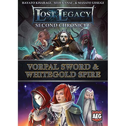 AEG Lost Legacy Second Chronicle Vorpal Sword et jeu de plateau Spire en or blanc
