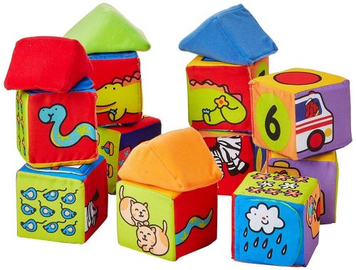 Melissa & Doug Enfants Soft Set Match et Build Blocks