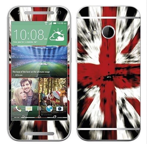 Skin Stickers Pour Htc One Mini 2 (sticker : Drapeau Anglais Avec Effet)