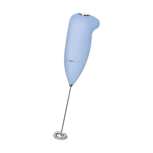 Clatronic MS 3089 Mousseur à lait électrique et Mousse Froide pour Café Crème Azul