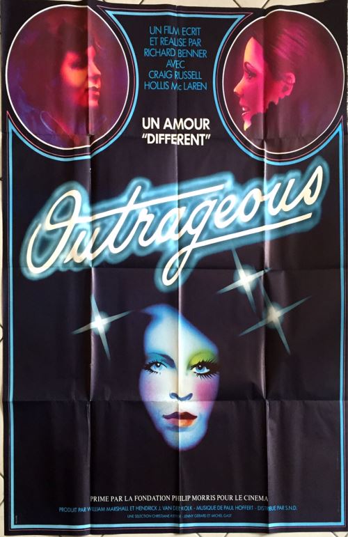 Outrageous AFFICHE CINEMA ORIGINALE