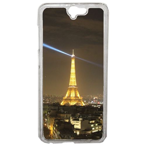 Coque Tour Eiffel Compatible One A9 Transparent