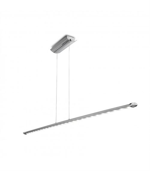 Suspension Ledagio, aluminium et polycarbonate, 100 cm