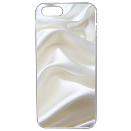 Coque Soie Blanche Compatible Iphone 5s Transparent