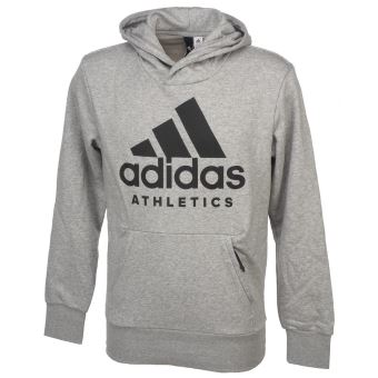 sweat a capuche adidas gris