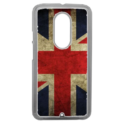 Coque Grande Bretagne Compatible Motorola Moto X2 Transparent