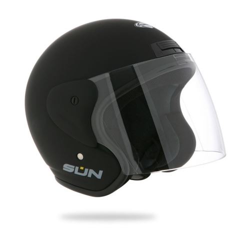 Stormer Casque Jet Sun Noir Mat