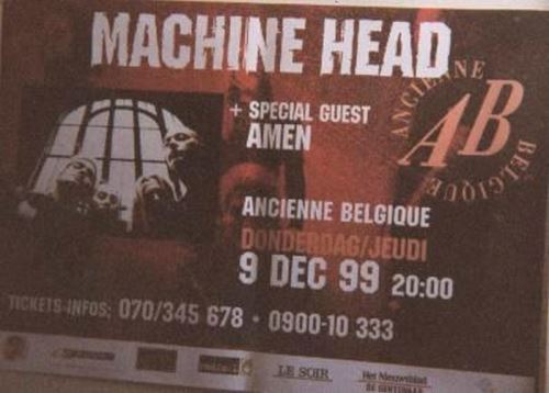 Machine head - 70x100 cm - AFFICHE / POSTER État correct -  reconditionné disponible sur Fnac