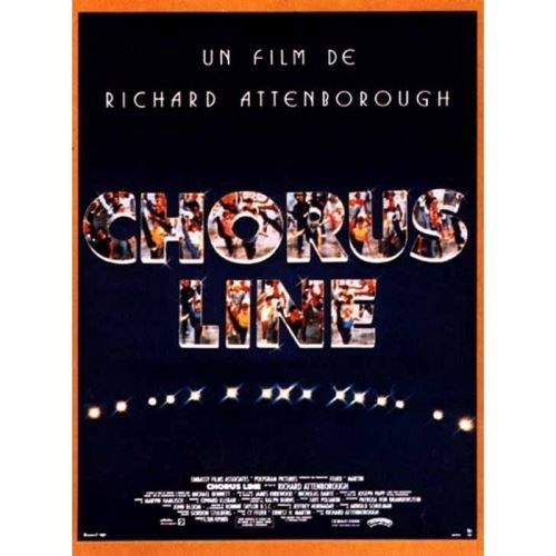 Chorus Line - affiche pliée - 116x158 cm - AFFICHE / POSTER