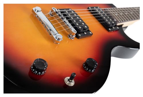 McGrey Rockit guitare électrique simple encoche set complet Orange Burst