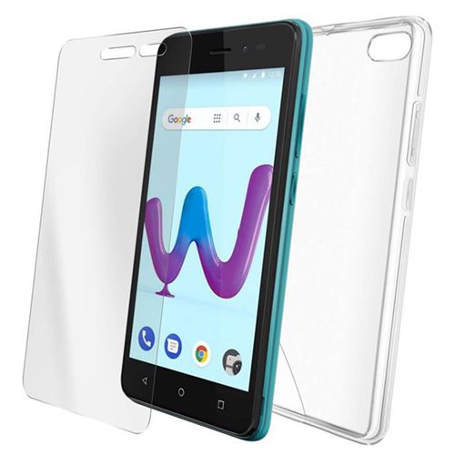 Wiko - Achterzijde behuizing voor mobiele telefoon - transparant - voor Wiko SUNNY 3