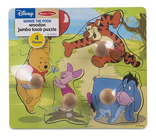 Melissa Doug Disney Baby Winnie the Pooh and Friends Jumbo Knob Wooden Puzzle