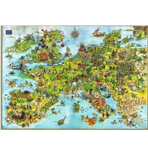 Heye Puzzle United Dragons 4000 3hkg - vue 1