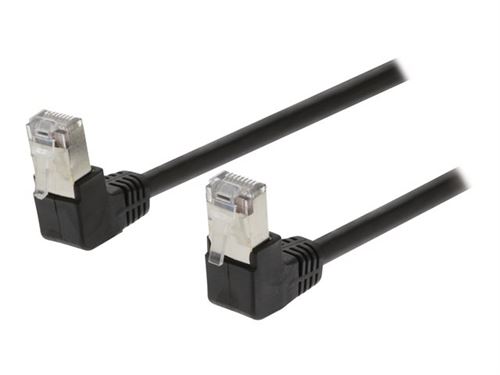 Valueline VLCP85127B20 Câble réseau Cat5e Sf / utp Rj45 (8/8) Mâle - Rj45 (8/8) Mâle 2,00 M Noir