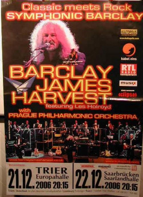 Barclay James harvest - 80x120 cm - AFFICHE / POSTER