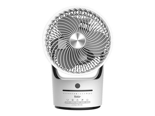 Fakir tvc ventilateur de table ventilateur 360 ° blanc noir 6956009