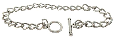 Bracelet de maille avec fermoir 18 cm - graine créative