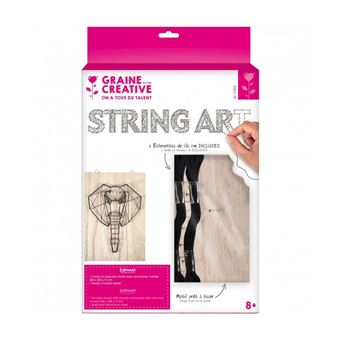 TABLEAU ELEPHANT BRUT RECTANGLE EN BOIS 200X300X9