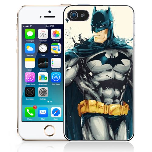Coque pour iPhone 4/4S batman paint art