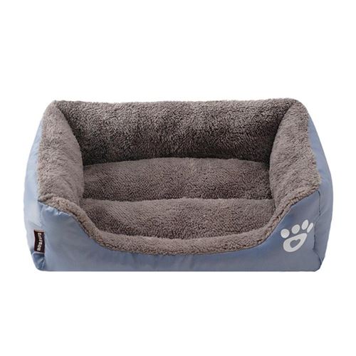 Comparer les prix de Coussin d'animaux,Canapé-lit rectangulaire pour chien/chat,Gris,Taille M