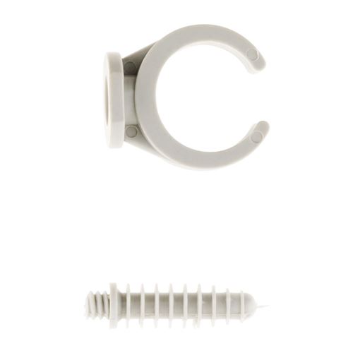 Zenitech-Lot de 50 Clips &Oslash;20 mm avec chevilles - Zenitech