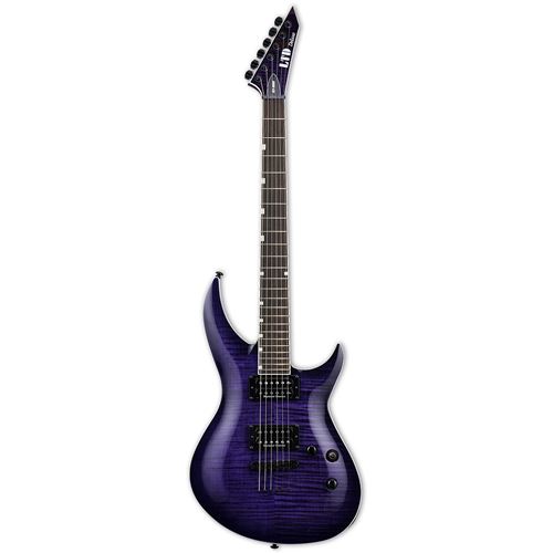 ESP LTD Deluxe H3-1000 FM See Thru Purple Sunburst