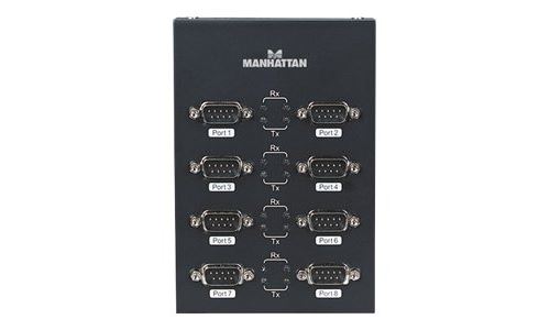Manhattan USB to Serial Converter - Adaptateur série - USB 2.0 - RS-232 x 8
