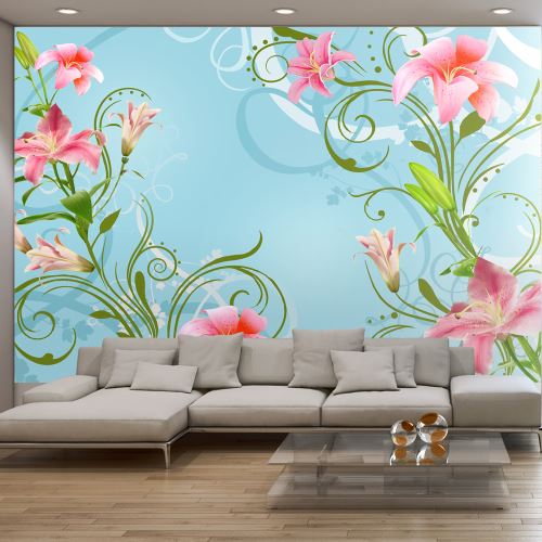 Papier peint - Subtle beauty of the lilies II - Décoration, image, art |