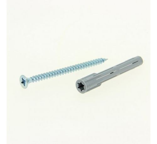 Boite de 20 chevilles fusées avec vis - Ø 8x40mm