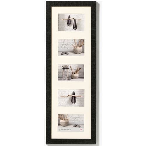 Walther Noir Design Cadre Photo Home 5X10x15 Cm