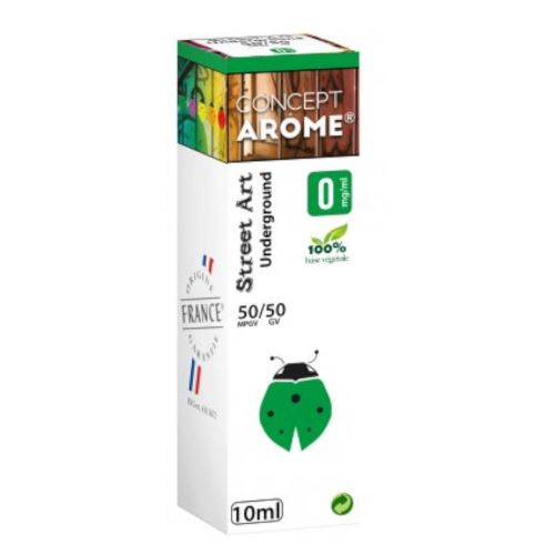 Conceptarôme - E-liquide Mixte Prenium – Underground 0 mg.