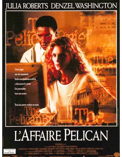 L'Affaire Pelican AFFICHE CINEMA ORIGINALE