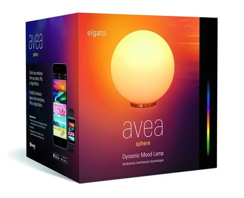 Lampe connectée Elgato Avea Sphere Jaune