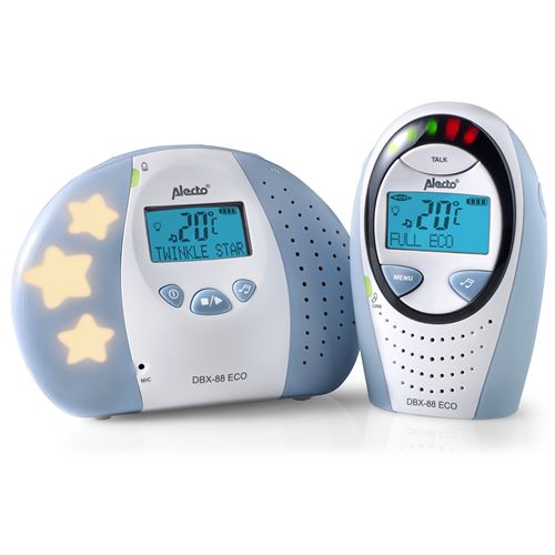 Alecto DBX-88 ECO - Babyfoon - DECT - 120 kanalen