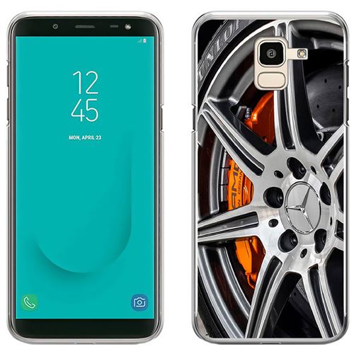 Coque pour Samsung Galaxy J6 -  Jante Mercedes Amg
