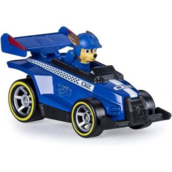 Véhicule Chase + Figurine Chase – Pat’ Patrouille – Moteur Rétrofriction – Dès 3 Ans