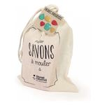 Sachet 100 % coton Mon atelier savon pierres précieuses