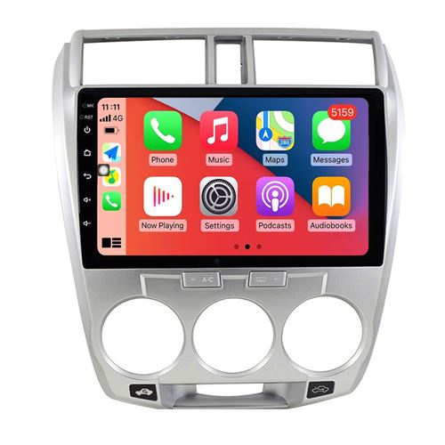 Autoradio Multimédia RoverOne Android 2Go RAM 32Go ROM GPS pour Honda City 2008-2014 CarPlay Android Auto