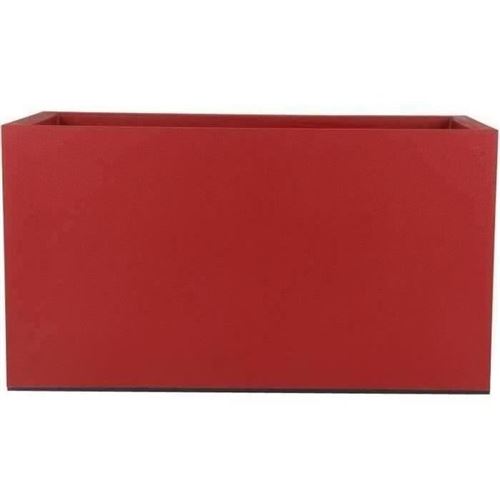 Riviera Rouge Bac À Fleurs Rectangulaire - Image 2