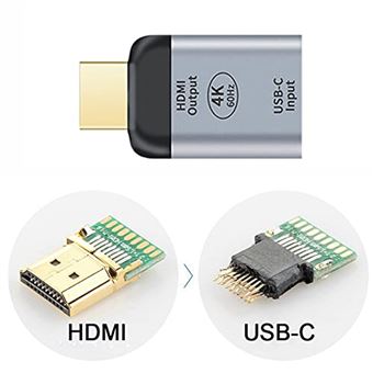 Adaptateur USB 3.1 typeC mâle vers HDMI femelle (051412)
